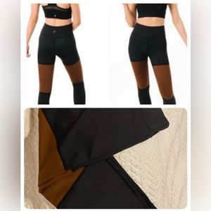 Zyia color-block leggings, NWOT, sz XXXL